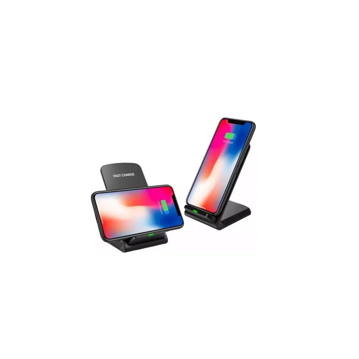 GENERICO - Cargador De Teléfono Inalámbrico Universal Base Escritorio 15W