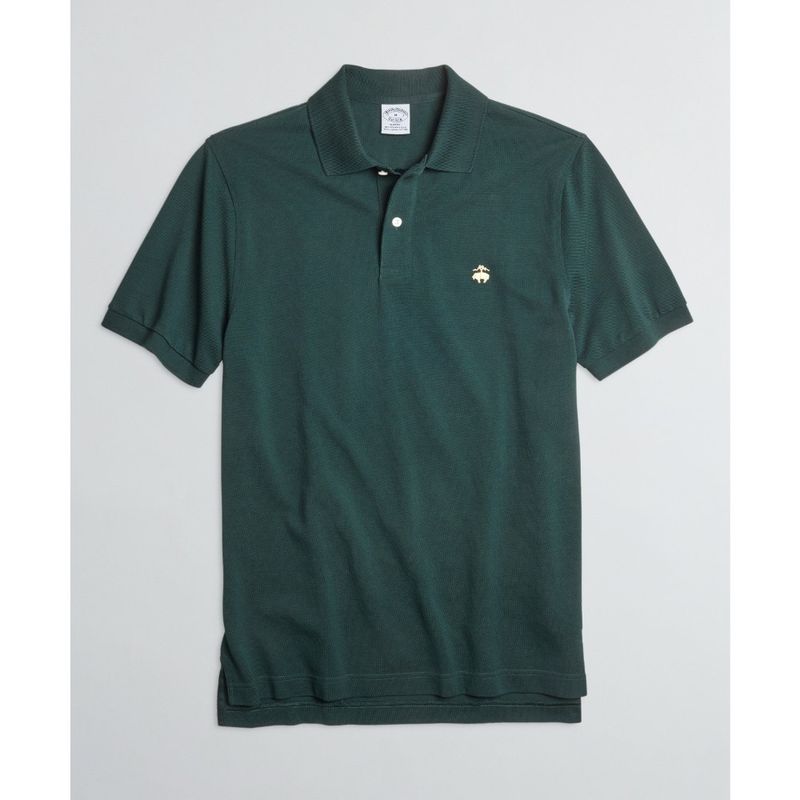 BROOKS BROTHERS - Polera Slim Fit Stretch Supima Performance Polo Shirt Verde