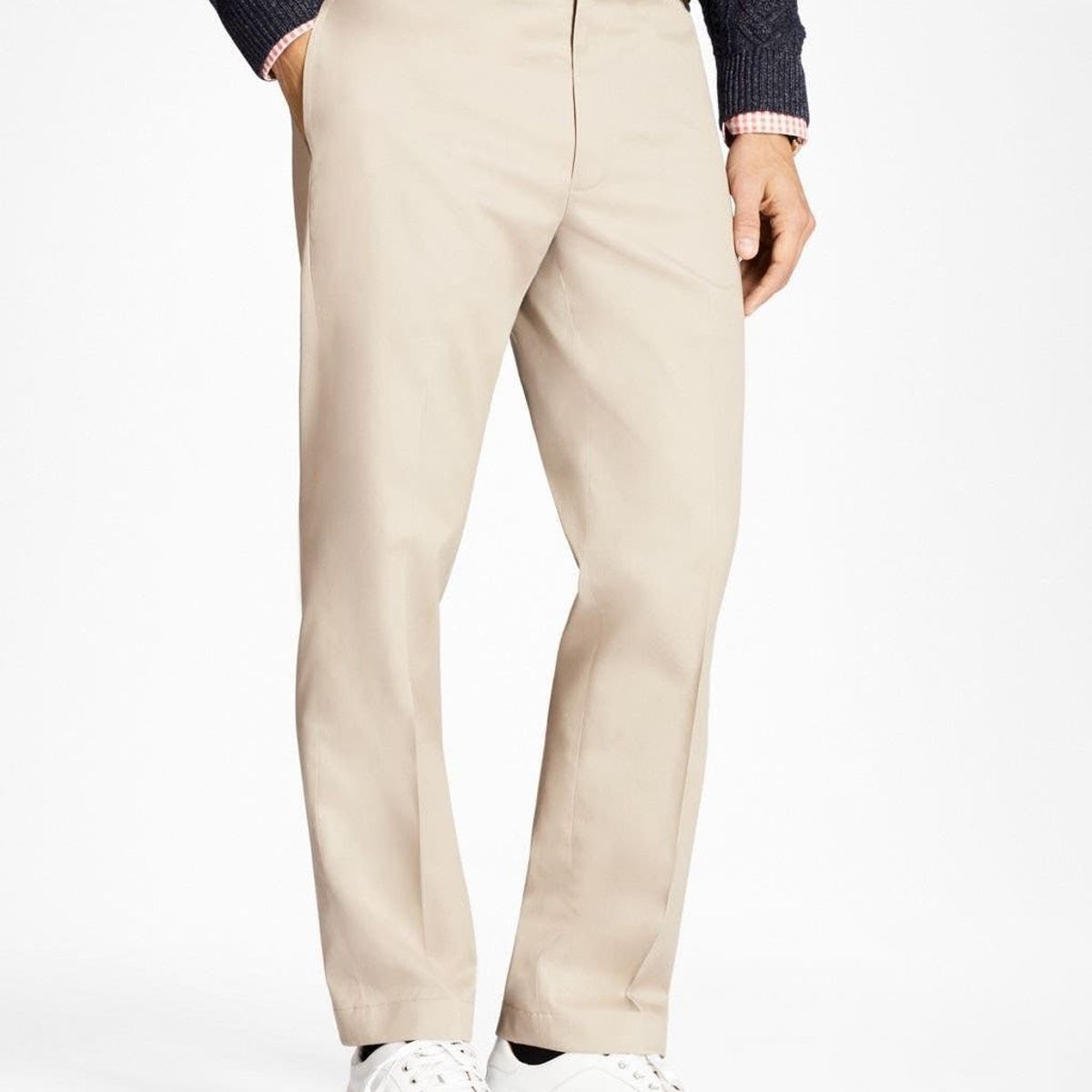 BROOKS BROTHERS - Pantalon Hombre Regular Fit Advantage Chinos Beige