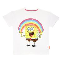 Polera Niño Bob Esponja Arcoíris