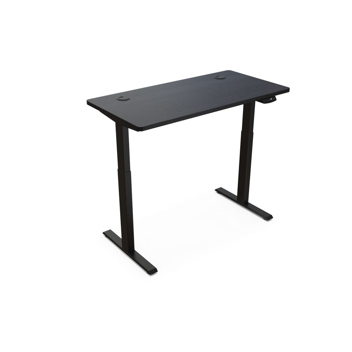 UPLIFT - Escritorio Eléctrico Regulable UpLift - Cubierta Negra 120x60cm + Base Negra