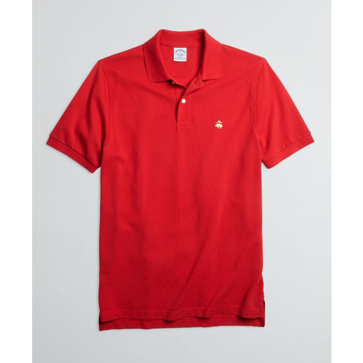 BROOKS BROTHERS - Polera Slim Fit Stretch Supima Performance Polo Shirt Rojo