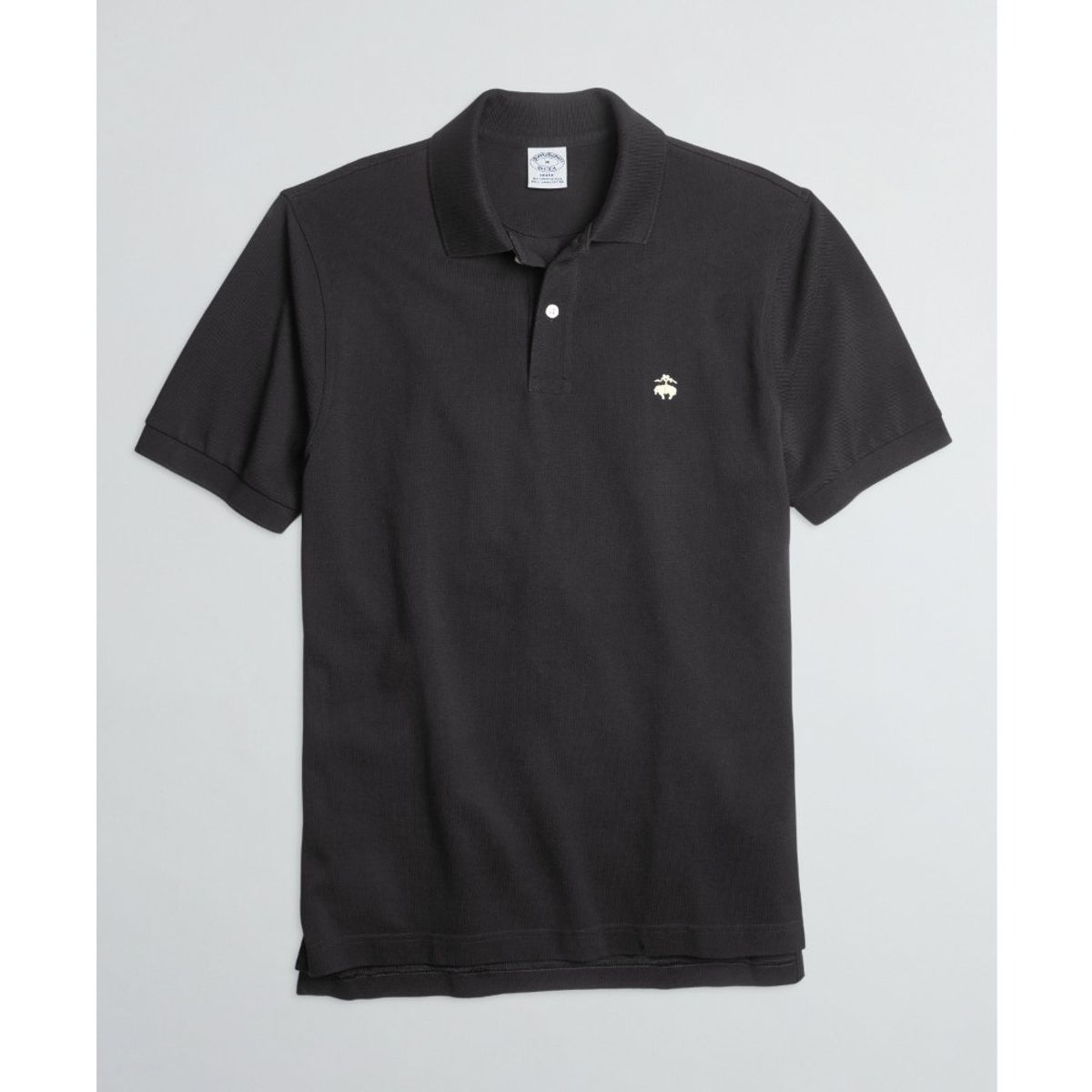 BROOKS BROTHERS - Polera Slim Fit Stretch Supima Performance Polo Shirt Negro