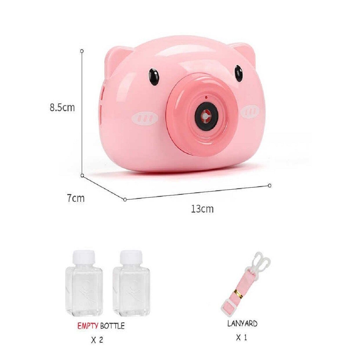 GENERICO - Juguete Cámara De Burbujas Para Niños Cerdito