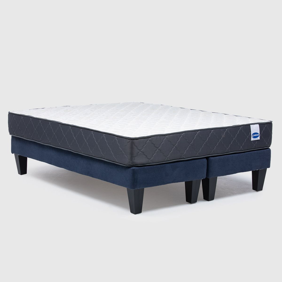 CABSUR - CAMA EUROPEA CABURGA 2 PLAZAS AZUL