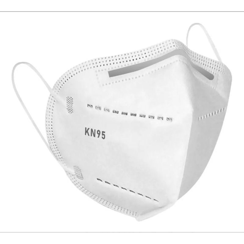 GENERICO - Mascarillas Kn95 Certificada Pack 1000 Unidades Color Blanco