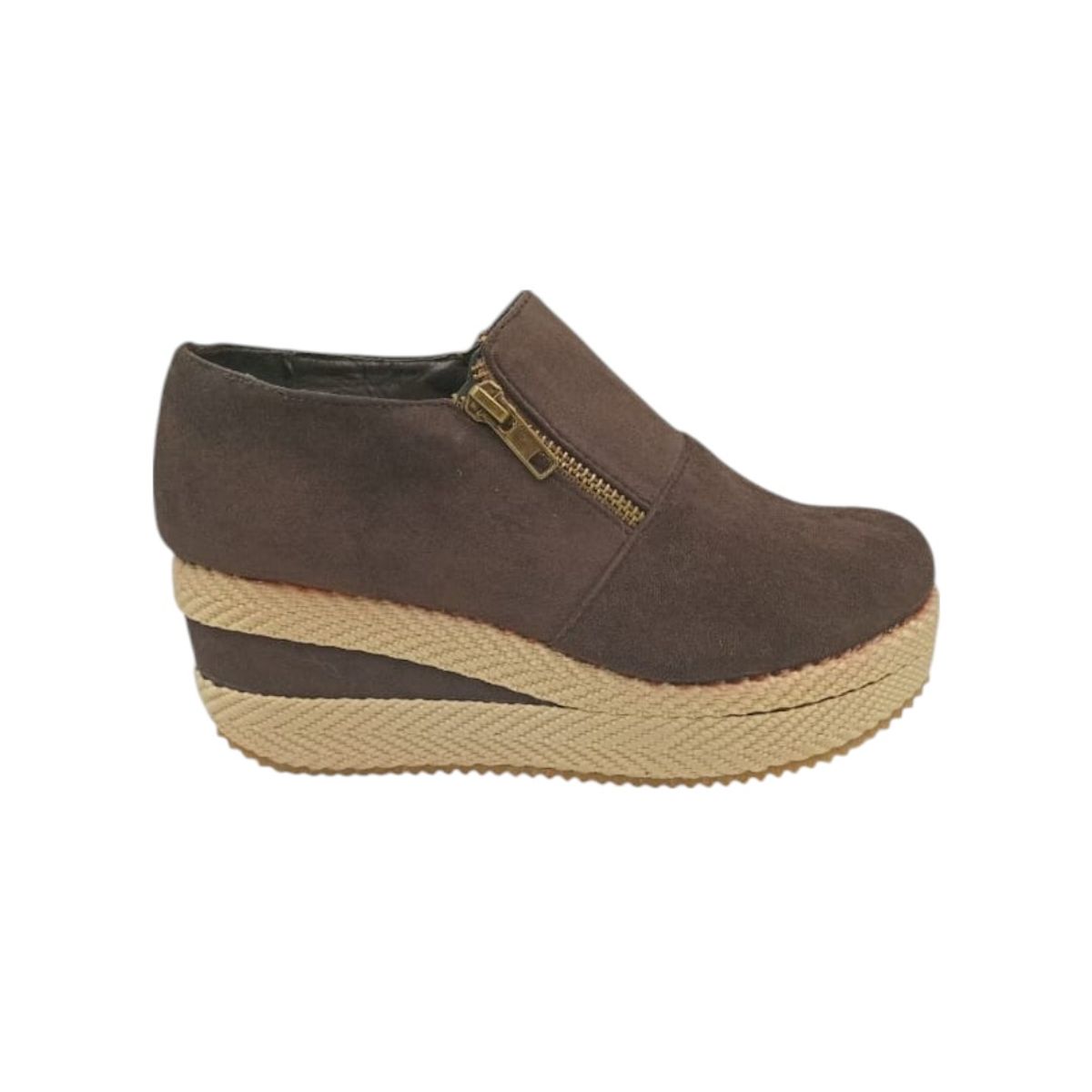 HERIEL - Zapato Panchita Café Plataforma