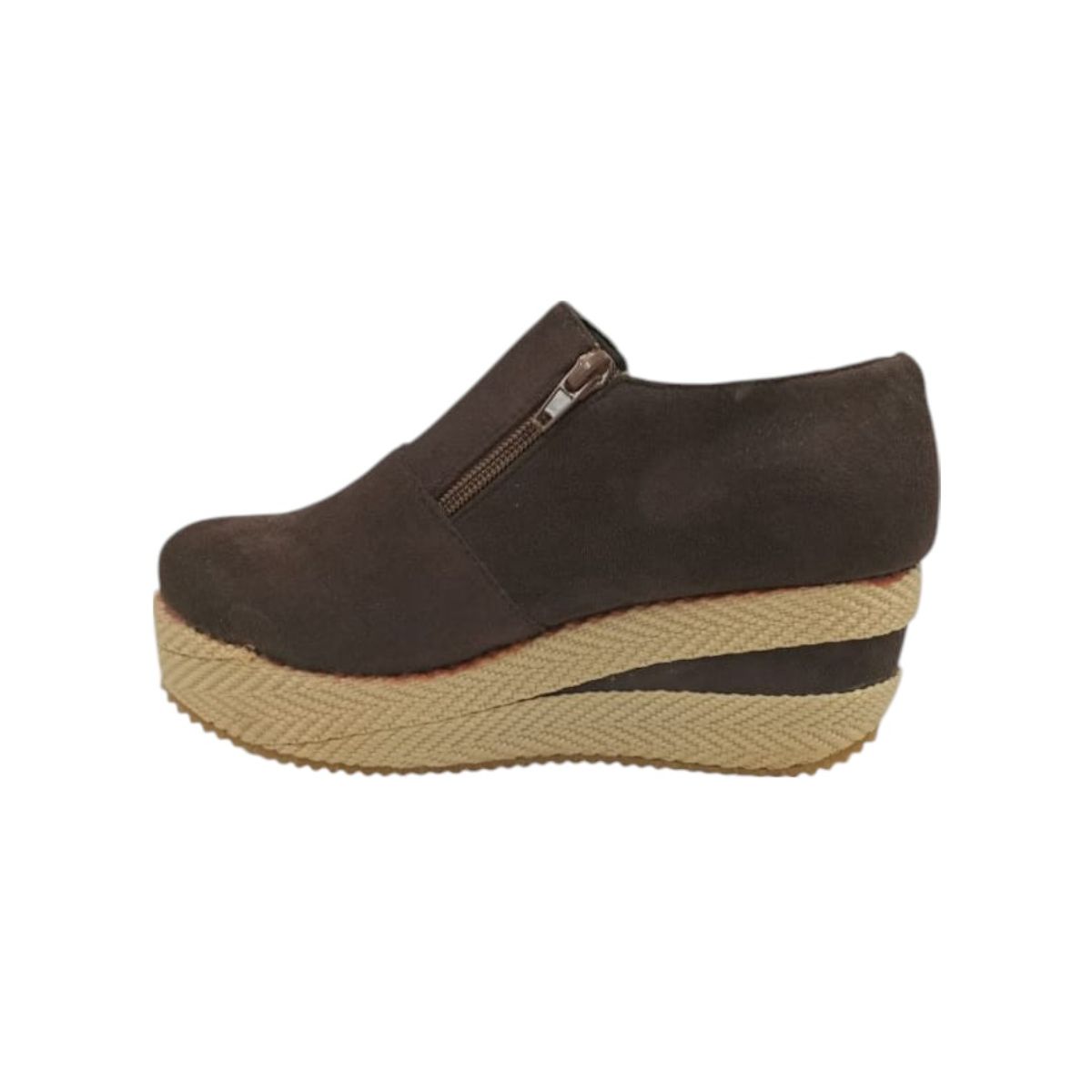 HERIEL - Zapato Panchita Café Plataforma