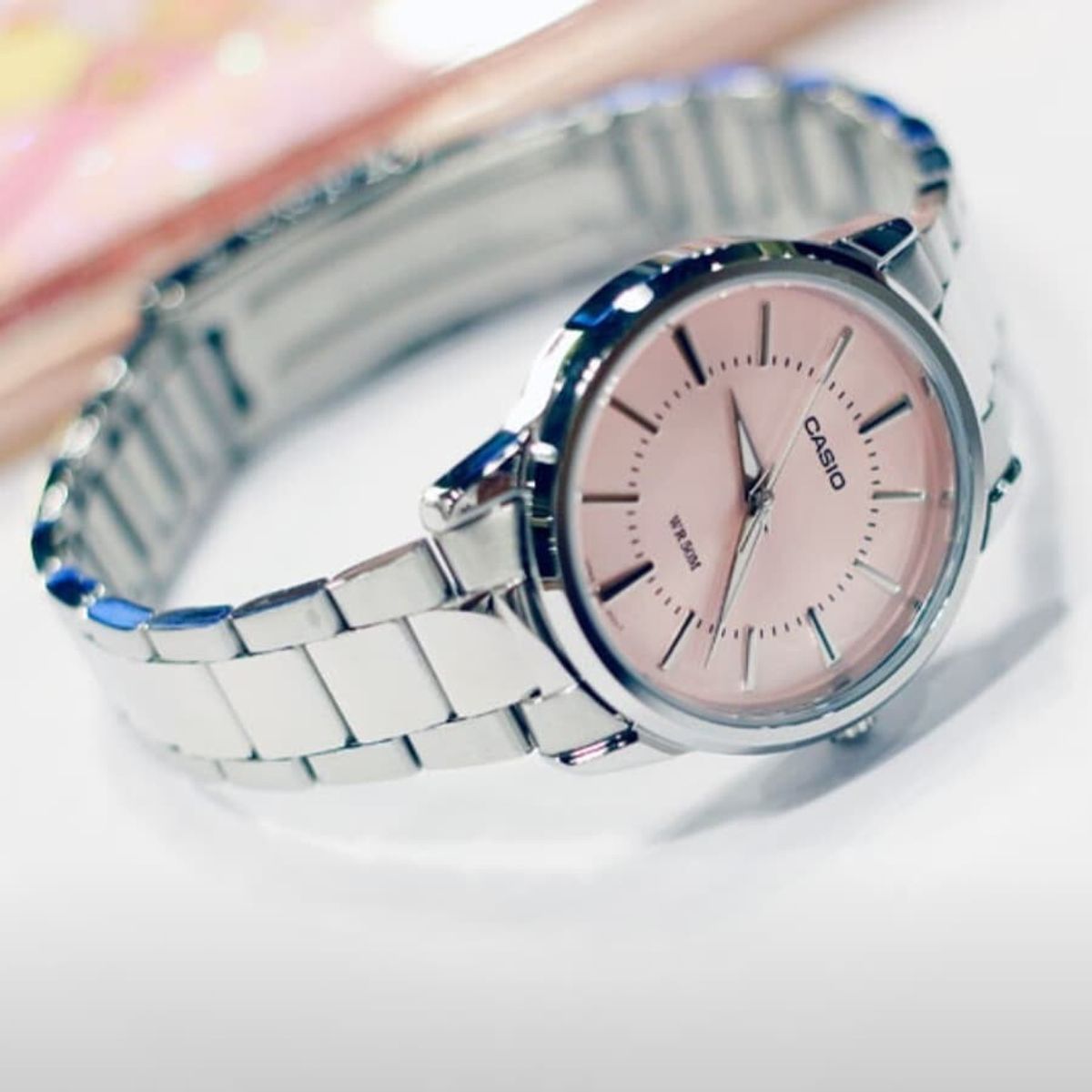 CASIO - reloj casio ltp1303d-4a  mujer analogo metal wr50m