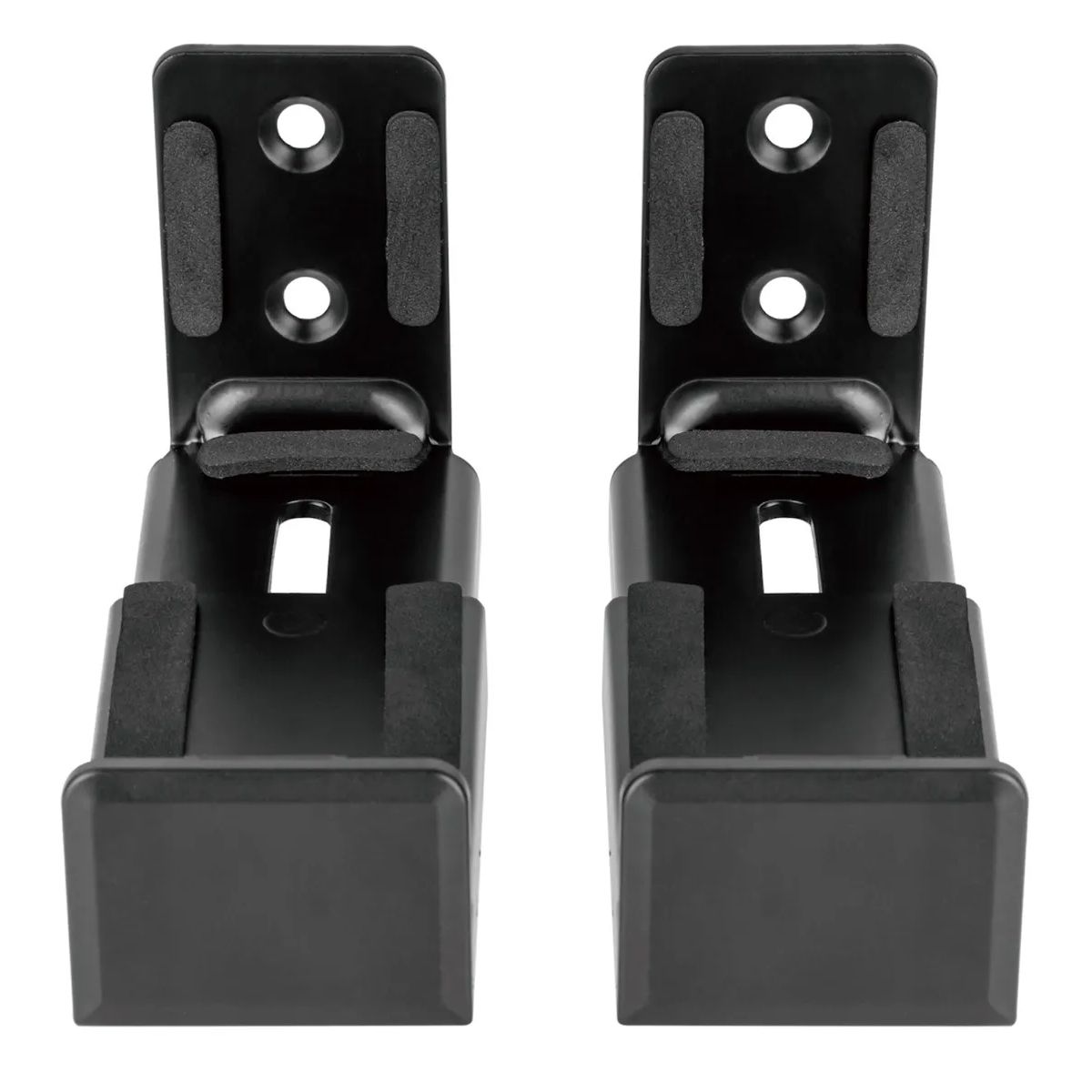 GENERICO - SOPORTE SOUNDBAR BARRA DE SONIDO A MURO 2 UNI NEGRO