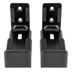 GENERICO - SOPORTE SOUNDBAR BARRA DE SONIDO A MURO 2 UNI NEGRO
