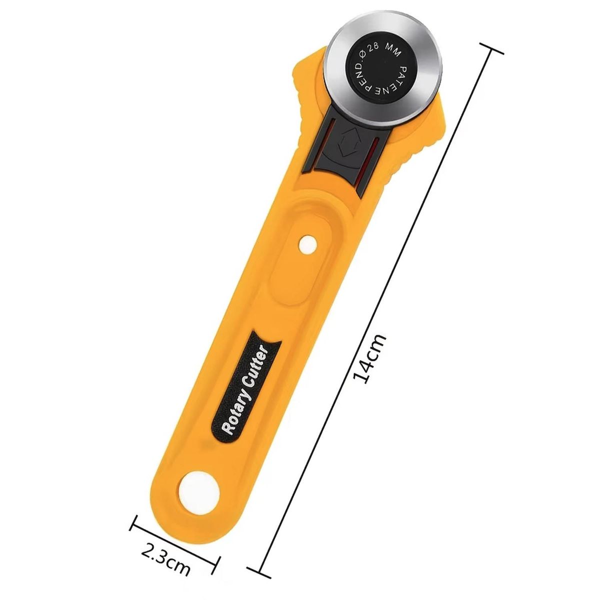 GENERICO - Cuchillo Cortador Rotatorio Para Tela Renart 28mm