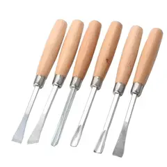 GENERICO - Gubias De Tallado Renart Set 6 pcs. Para Carpintería