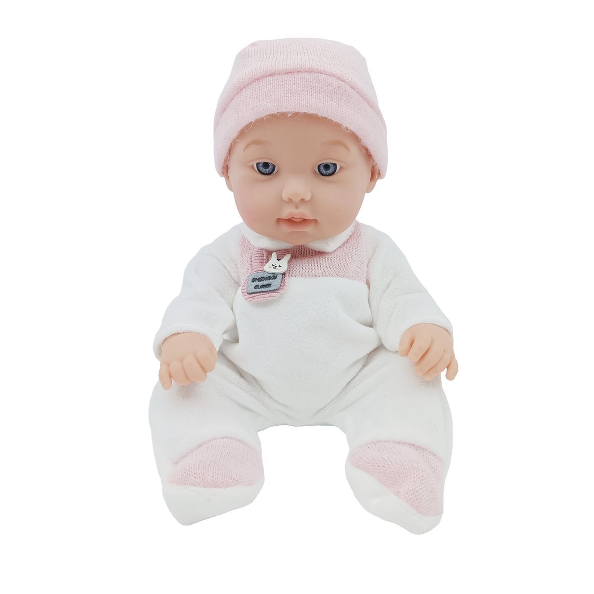 LITTLE DOLPHIE - Muñeca Bebé Reborn Recién Nacida 30 cm Vinilo