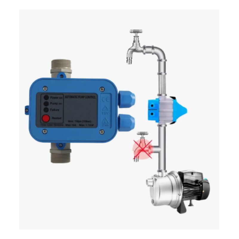 GENERICO - Controlador De Presión Bomba Agua Presurizadora Automático