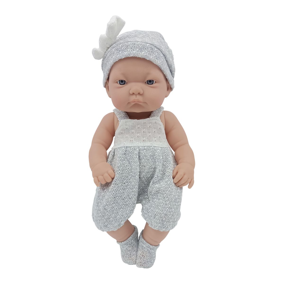 LITTLE DOLPHIE - Muñeca Bebé Reborn Recién Nacida 30 cm Vinilo