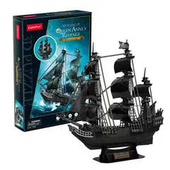 GENERICO - CUBIC T4005H PUZZLE 3D BARCO QUEEN ANNE