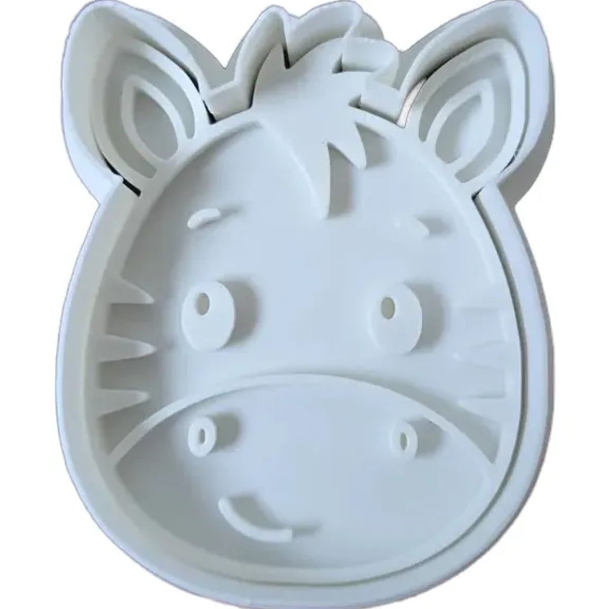 GENERICO - Molde para galletas Rostro Animales - Cebra