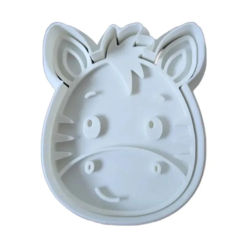 GENERICO - Molde para galletas Rostro Animales - Cebra