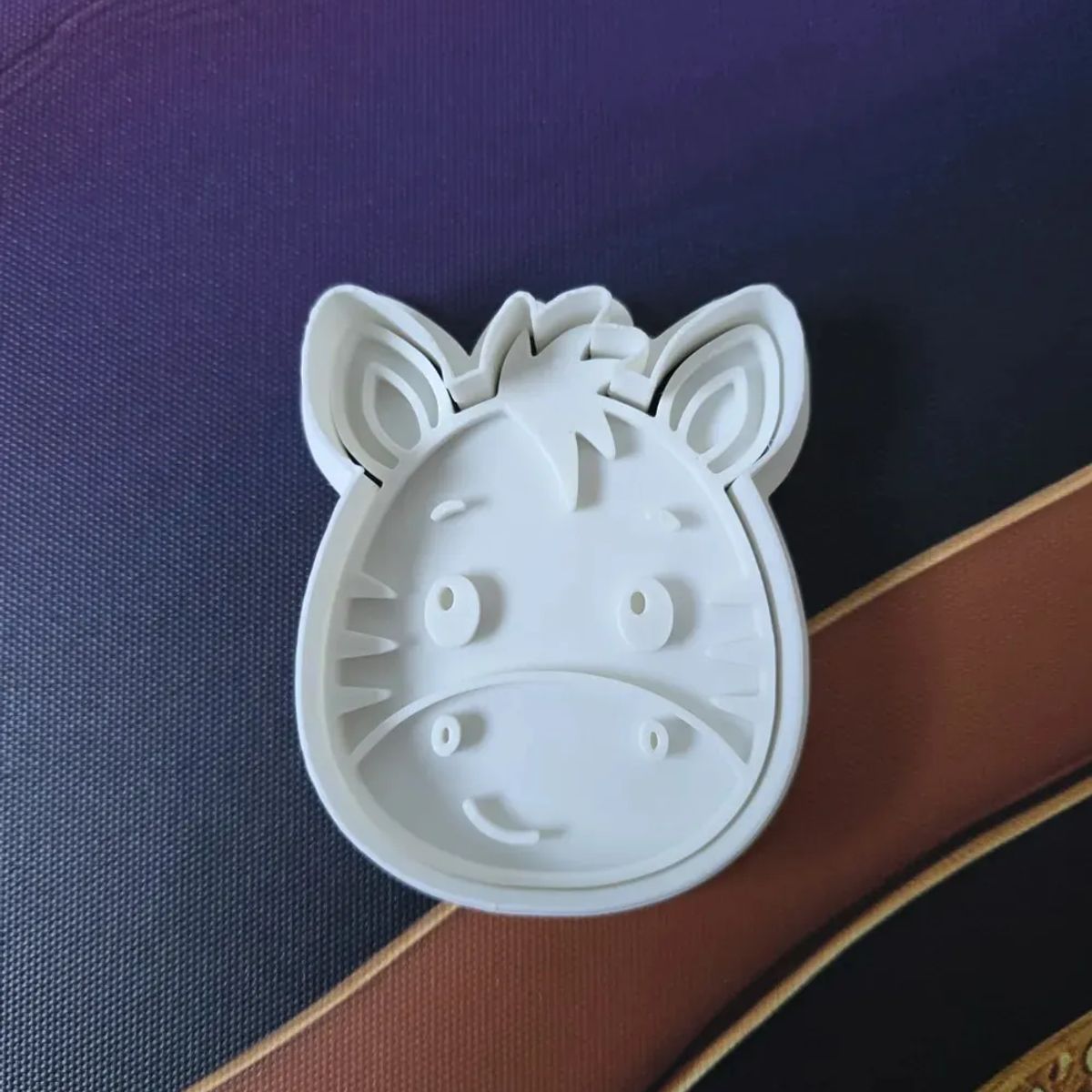 GENERICO - Molde para galletas Rostro Animales - Cebra