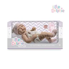 LITTLE DOLPHIE - Muñeca Recién Nacida 40 cm