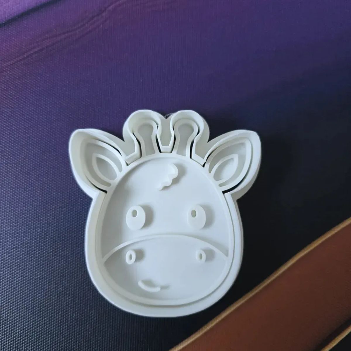 GENERICO - Molde para galletas Rostro Animales - Jirafa