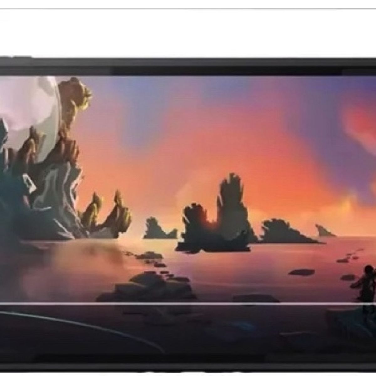 GENERICO - Funda Pro + Mica Vidrio Templado +kit Para Nintendo Switch 2 Negro