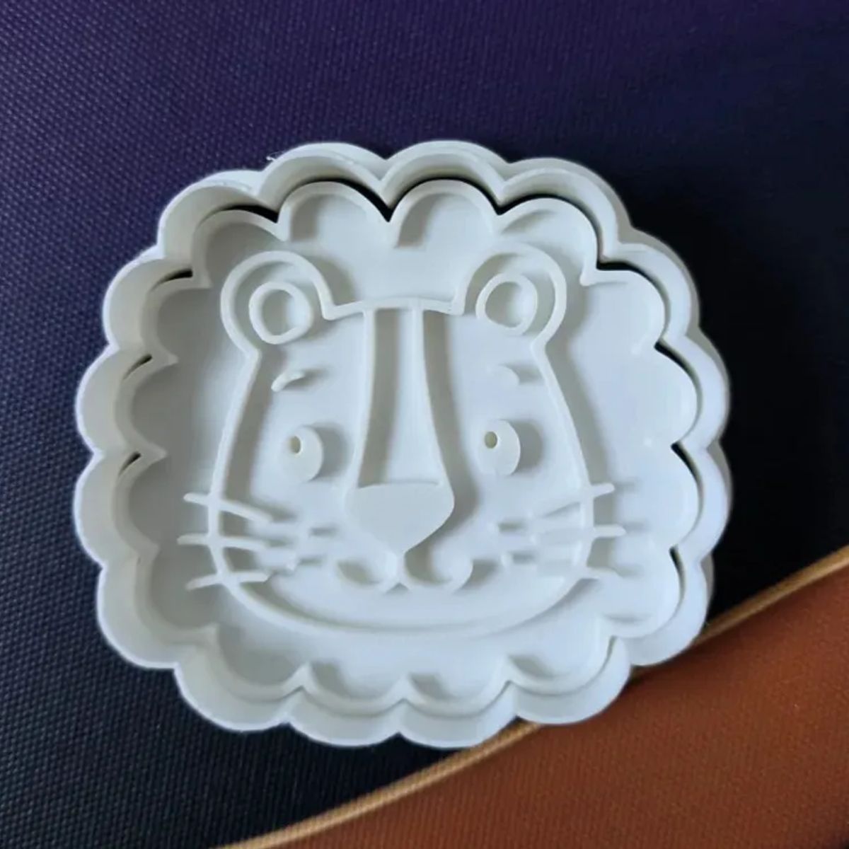 GENERICO - Molde para galletas Rostro Animales - León