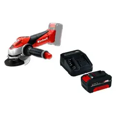 EINHELL - Esmeril Angular Power Xchange Teag 18 Li + Kit 4.0
