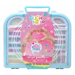 GLOW ME UP - Estuche de Bisutería Infantil con Mostacillas y Accesorios