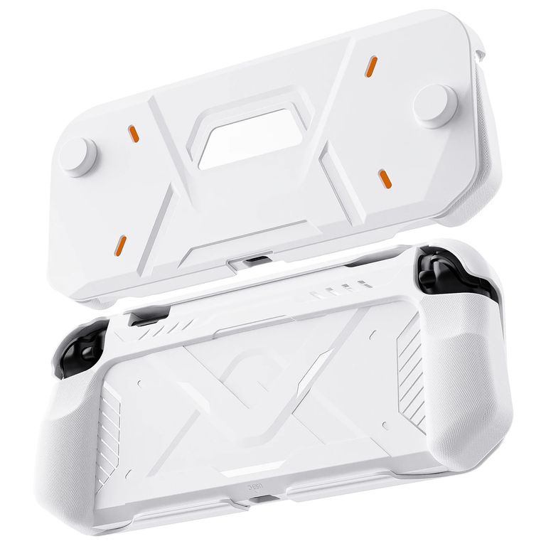 GENERICO Funda Rigida 360° Dual De Transporte Para Nintendo Switch 2 Blanco