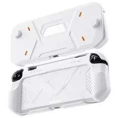 GENERICO - Funda Rigida 360° Dual De Transporte Para Nintendo Switch 2 Blanco