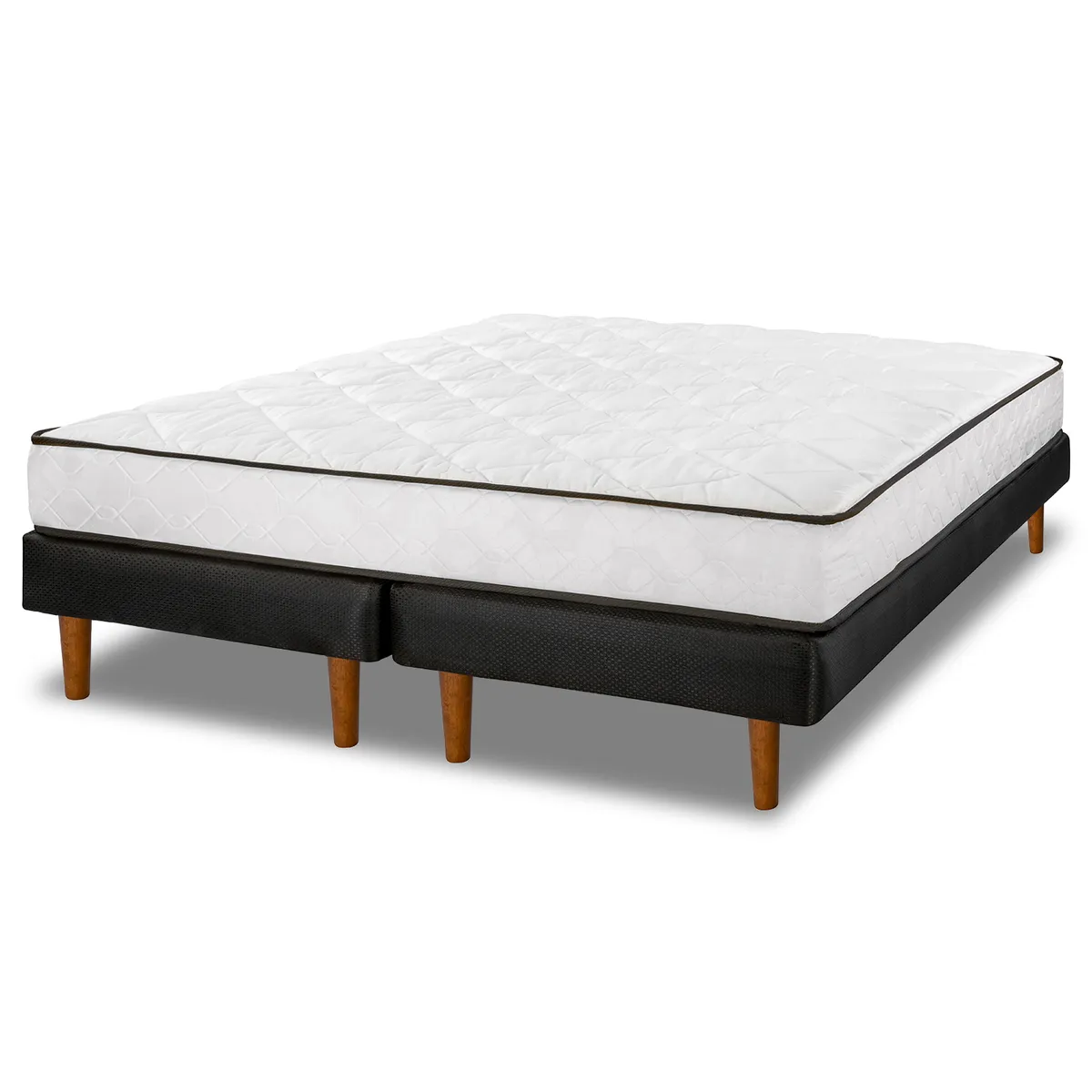 FLEX - Cama Europea New Simple 2 Plazas Base Dividida