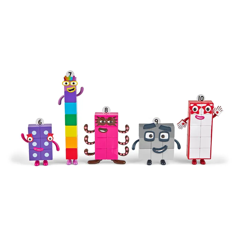 NUMBERBLOCKS - Numberblocks Figuras 6-10