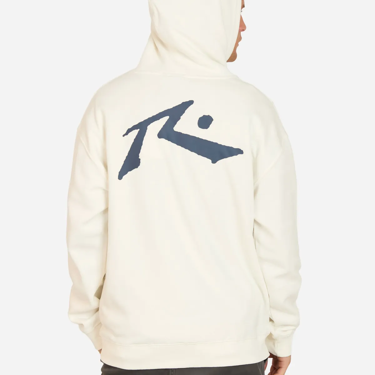 RUSTY - Poleron Canguro Blaze Blanco Hombre Rusty - Blanco