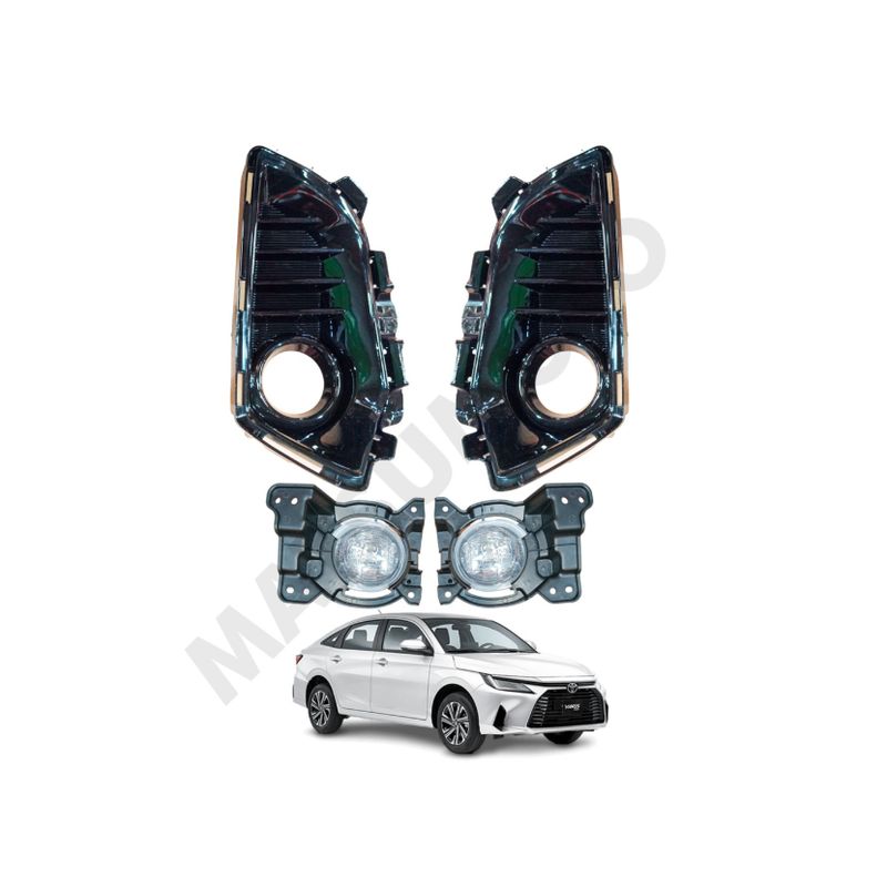 MATSUMOTO - Kit Neblineros Led Matsumoto Para Toyota Yaris 2023 74TA