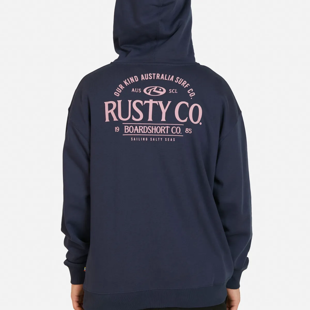 RUSTY - Poleron FZ Brick Azul Hombre Rusty - Azul