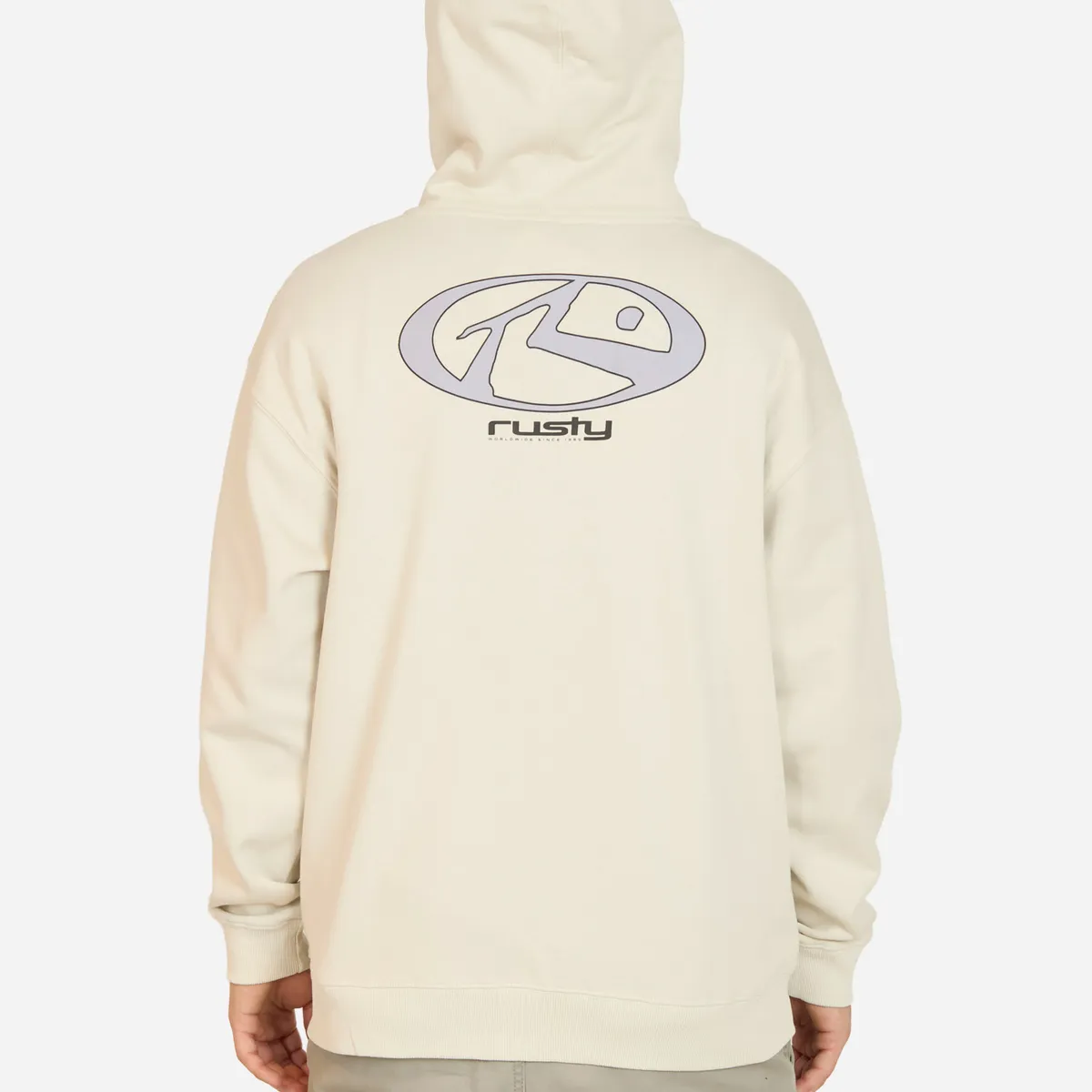 RUSTY - Poleron FZ Brine Blanco Hombre Rusty - Blanco