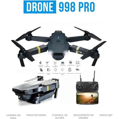 Imagen 2 del producto Dron 998 PRO Dual Cámara 4k HD Mini Dron Wi-Fi
