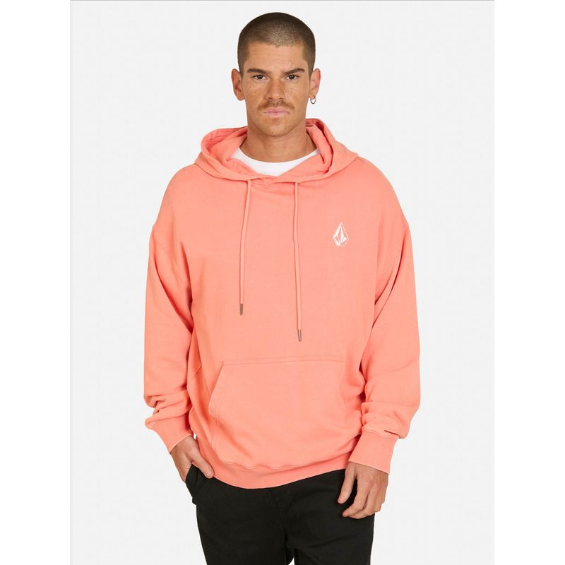 VOLCOM - Poleron Canguro Skidder Naranja Hombre Volcom - Naranjo