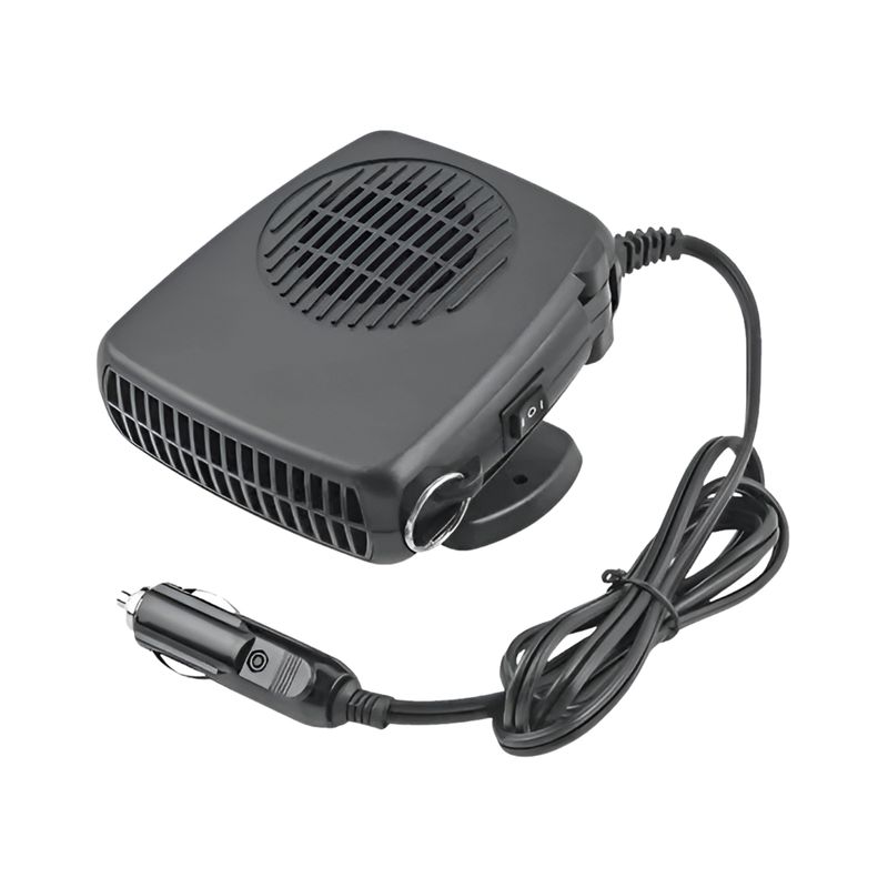GENERICO - Calefactor Portatil Para Automovil con Ventilador 12V 200W