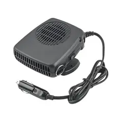 GENERICO - Calefactor Portatil Para Automovil con Ventilador 12V 200W