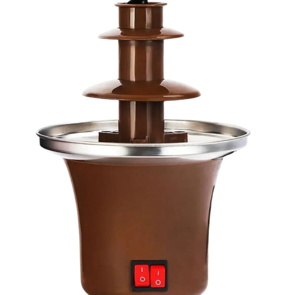 GENERICO - Mini Fuente Cascada de Chocolate Para Decoración de Mesa