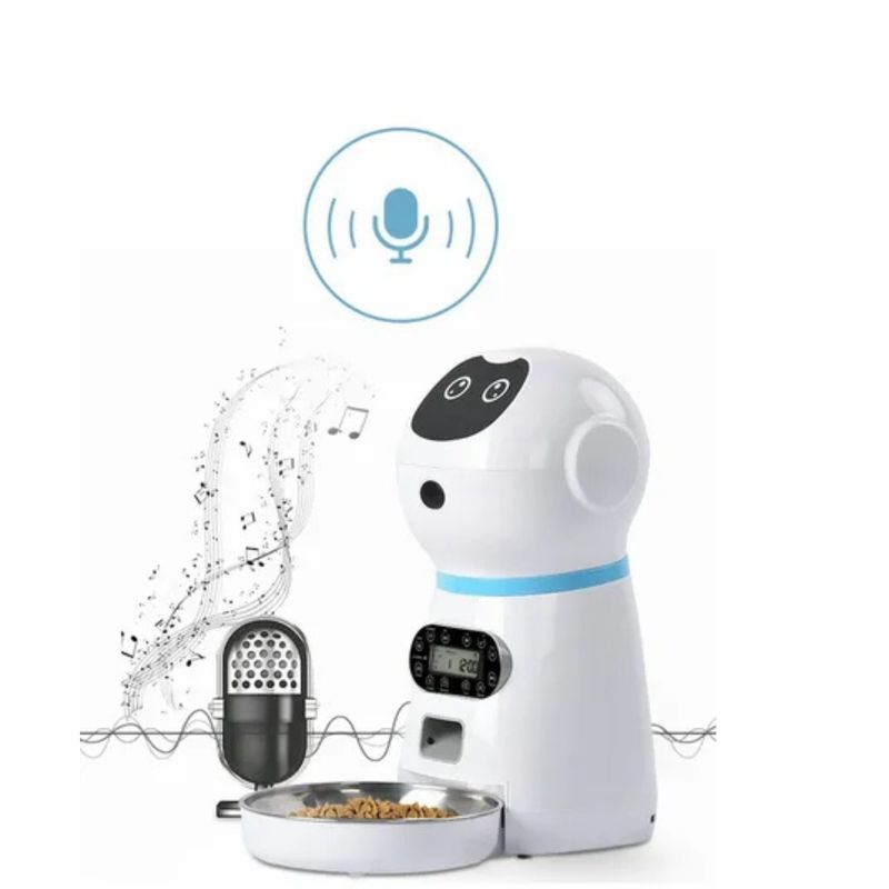 GENERICO - Robot  Automático Para Mascotas Dispensador SKU CH