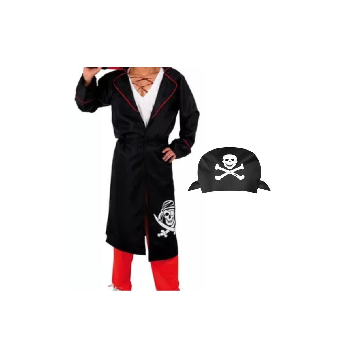 GENERICO - Disfraz De Pirata Niño Cosplay