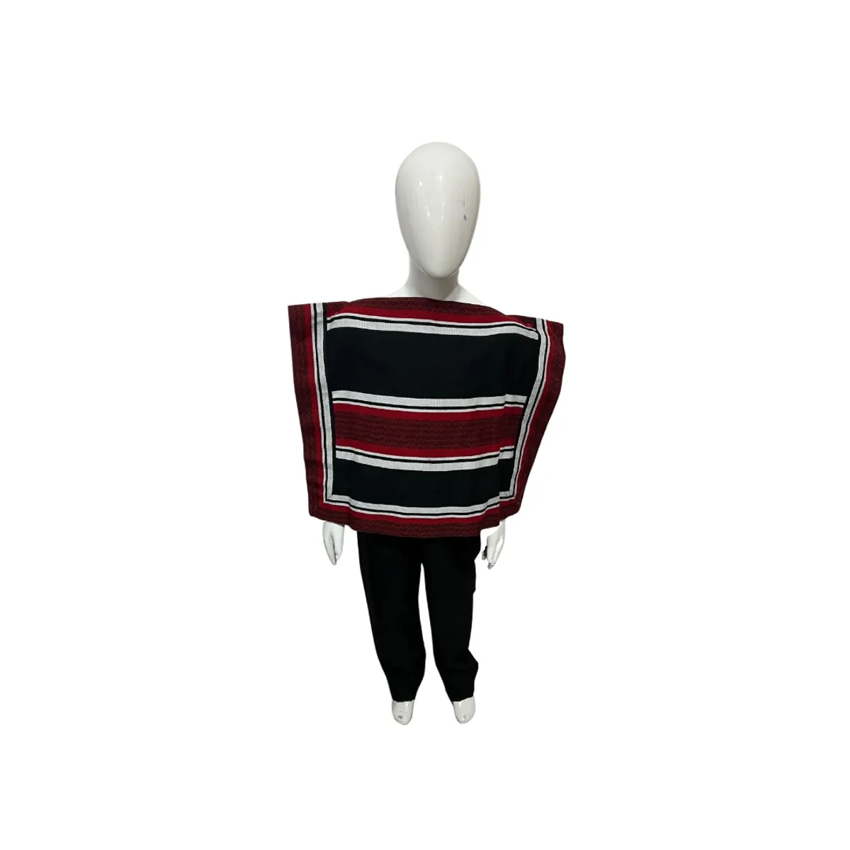GENERICO - Manta Poncho Juvenil- Adulto Huaso Cueca Fiestas Patrias
