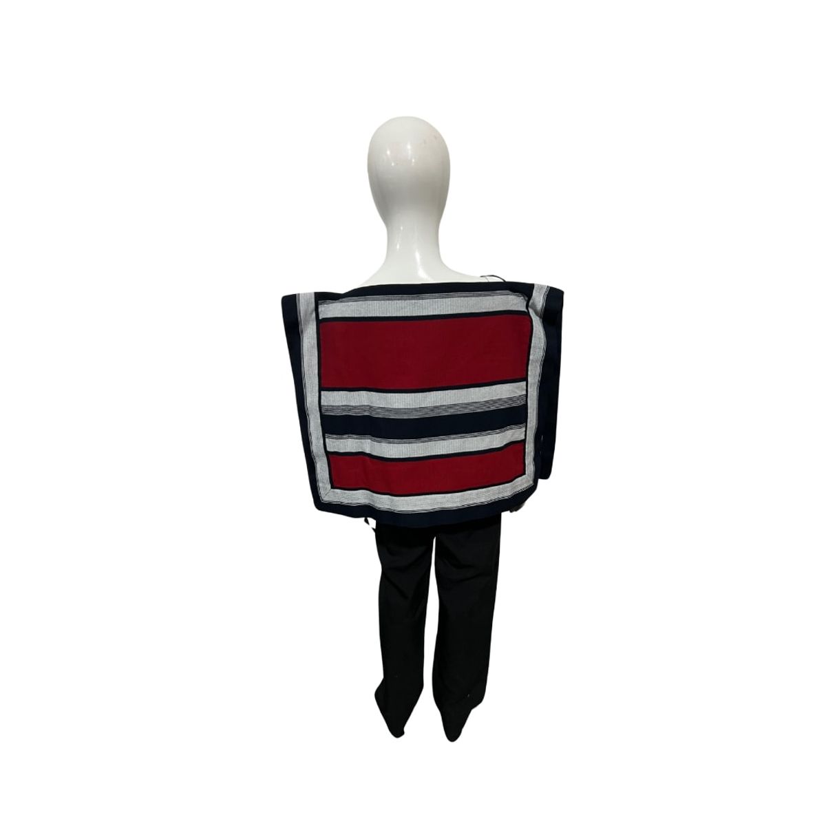 GENERICO - Manta Poncho Juvenil- Adulto Huaso Cueca Fiestas Patrias