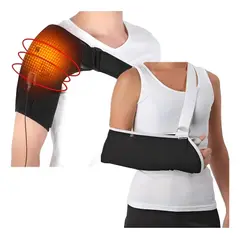 GENERICO - Soporte Hombro Con Calentador + Cabestrillo Adulto Inmovil