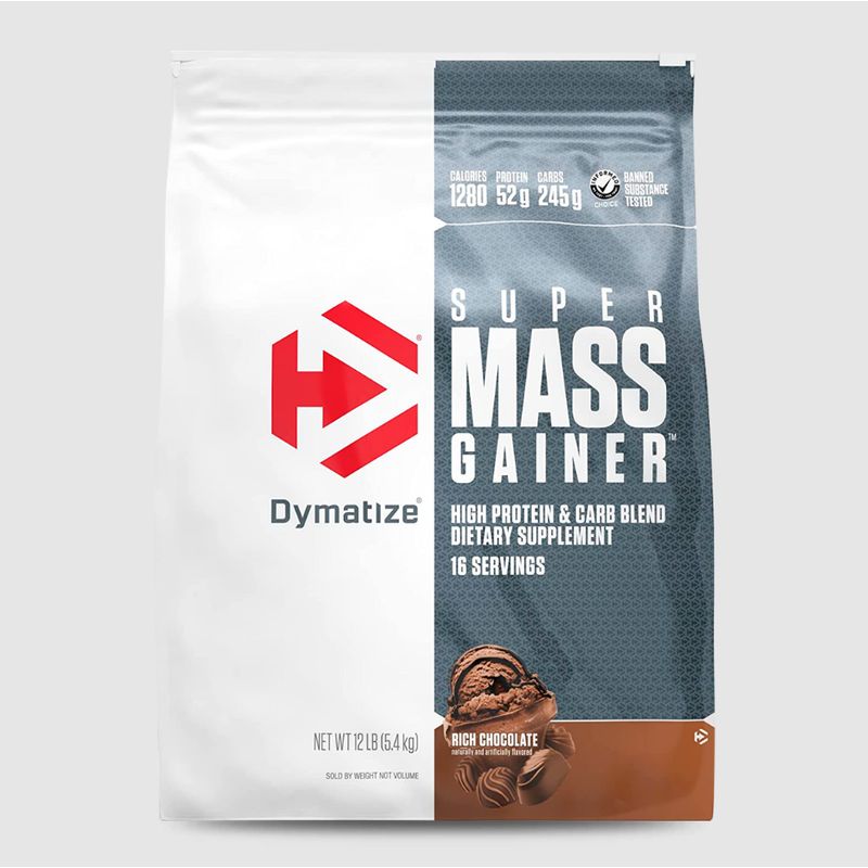 DYMATIZE - SUPER MASS GAINER DYMATIZE - 12 LBS - CHOCOLATE