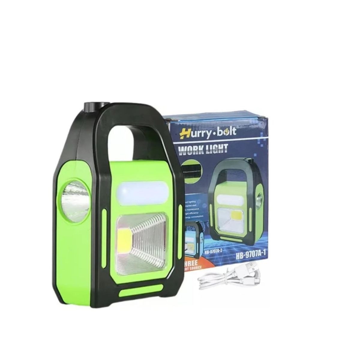 GENERICO - Linterna 3 En 1 Recargable Solar Work Light  SKU:TN